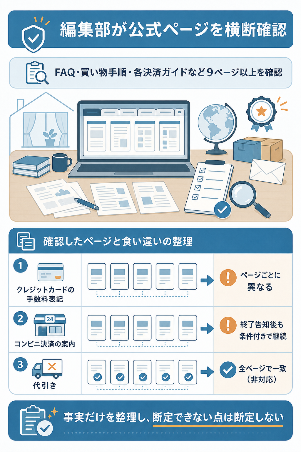 図解:お薬なびの支払い方法は3種類|まずは全体像を確認